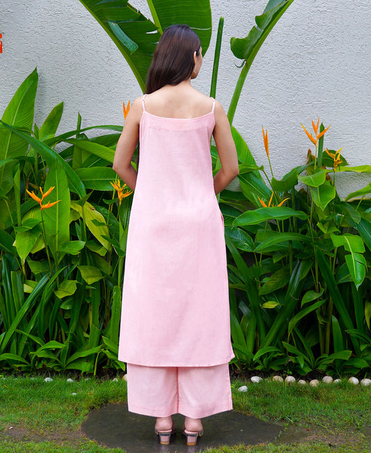 The Blooming Cham Kurta Set – Organic Cotton Kurta for Women