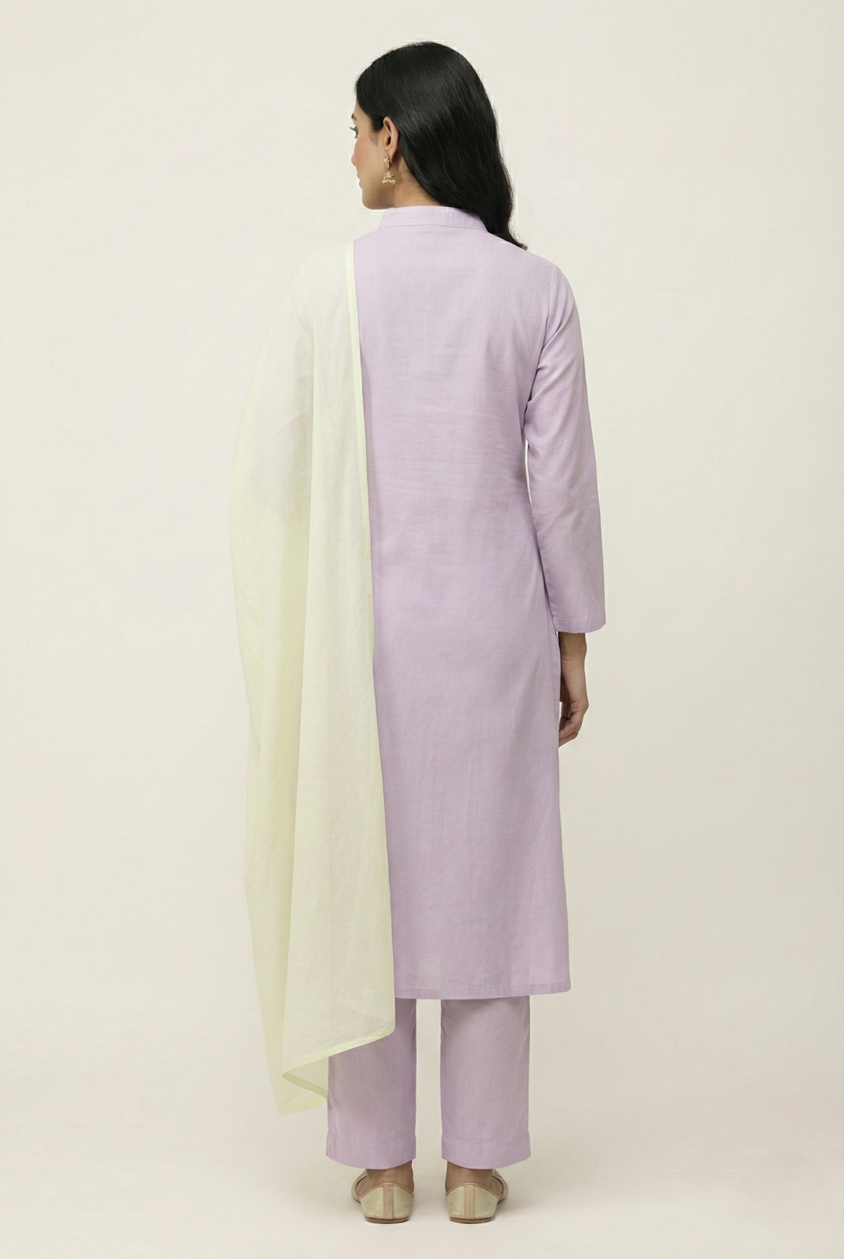 Lilac Bloom Kurta