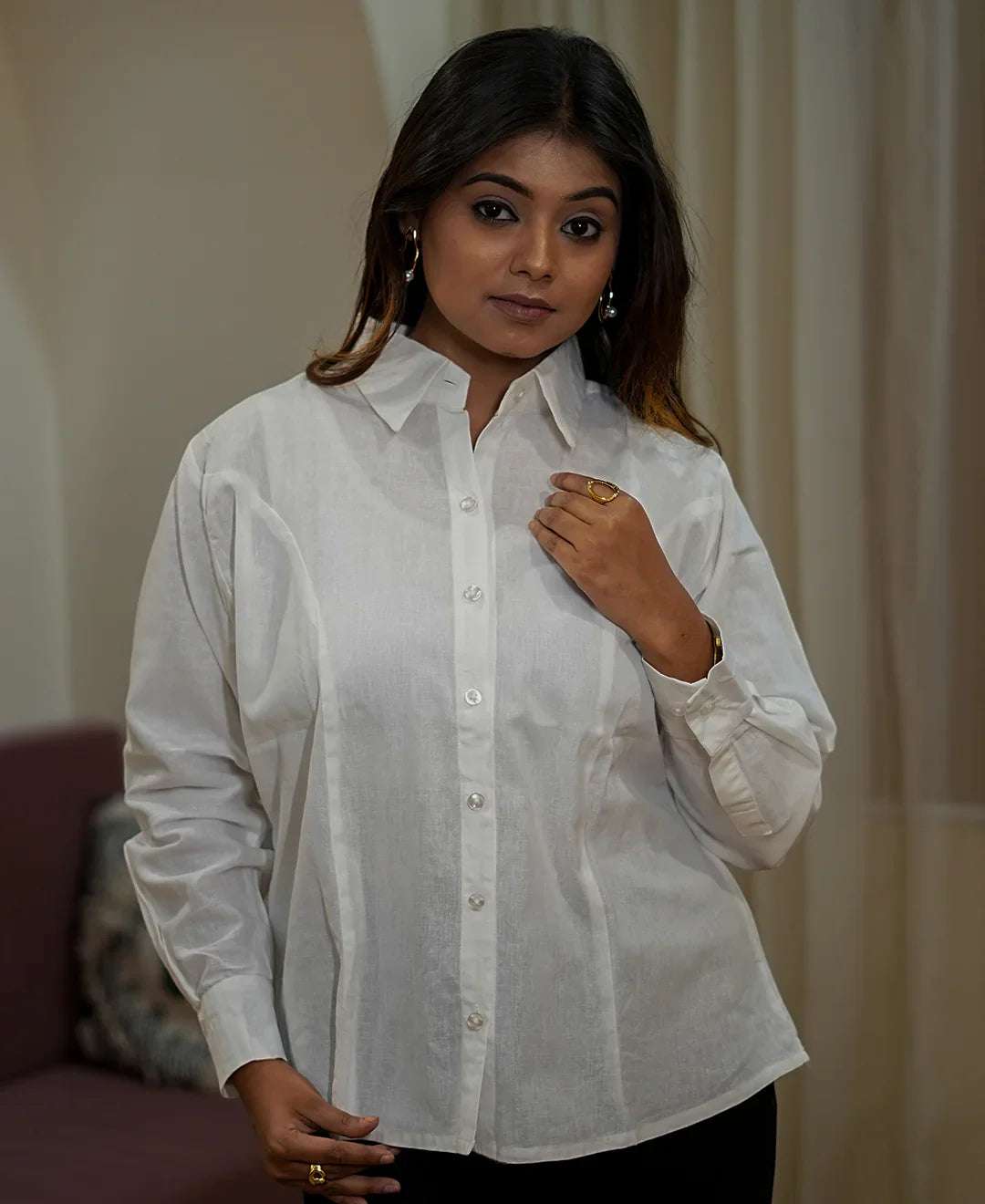 The Princess Cut (Organic Cotton Princess Cut Shirt with Apple Shape)
