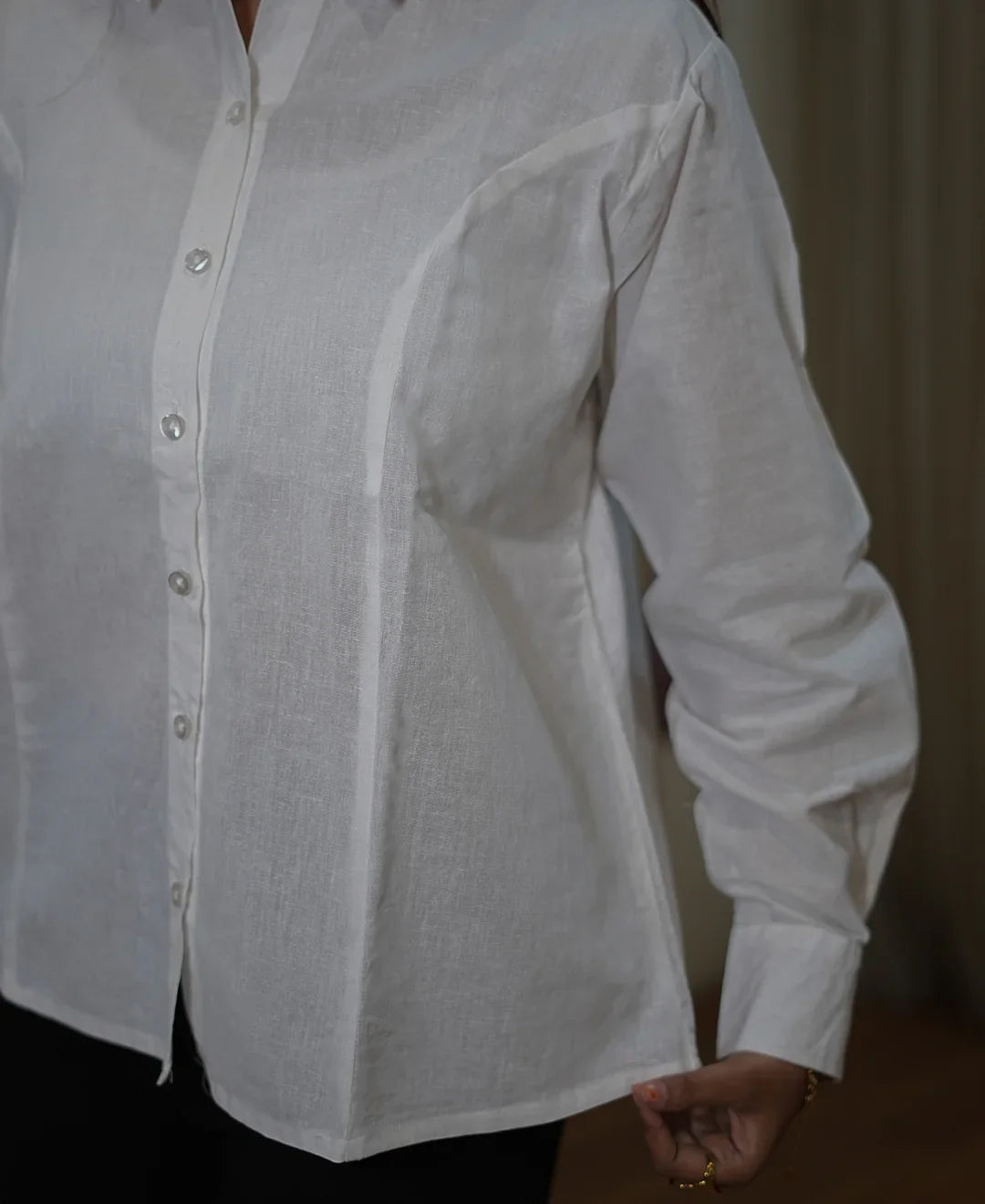 The Princess Cut – Organic Cotton Shirt with Apple Shape Fit