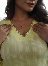 The Blanket Edge High Slit Straight Kurta
