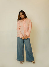 Cambridge Cotton Ruffled Shirt