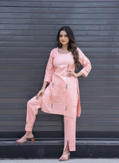The Princess – Kantha Stitch Kurta Set
