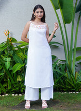 The Blooming Cham Kurta Set – Organic Cotton Kurta for Women