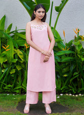 The Blooming Cham Kurta Set – Organic Cotton Kurta for Women