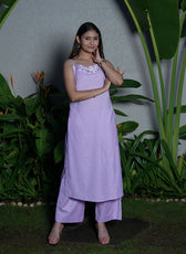 The Blooming Cham Kurta Set – Organic Cotton Kurta for Women