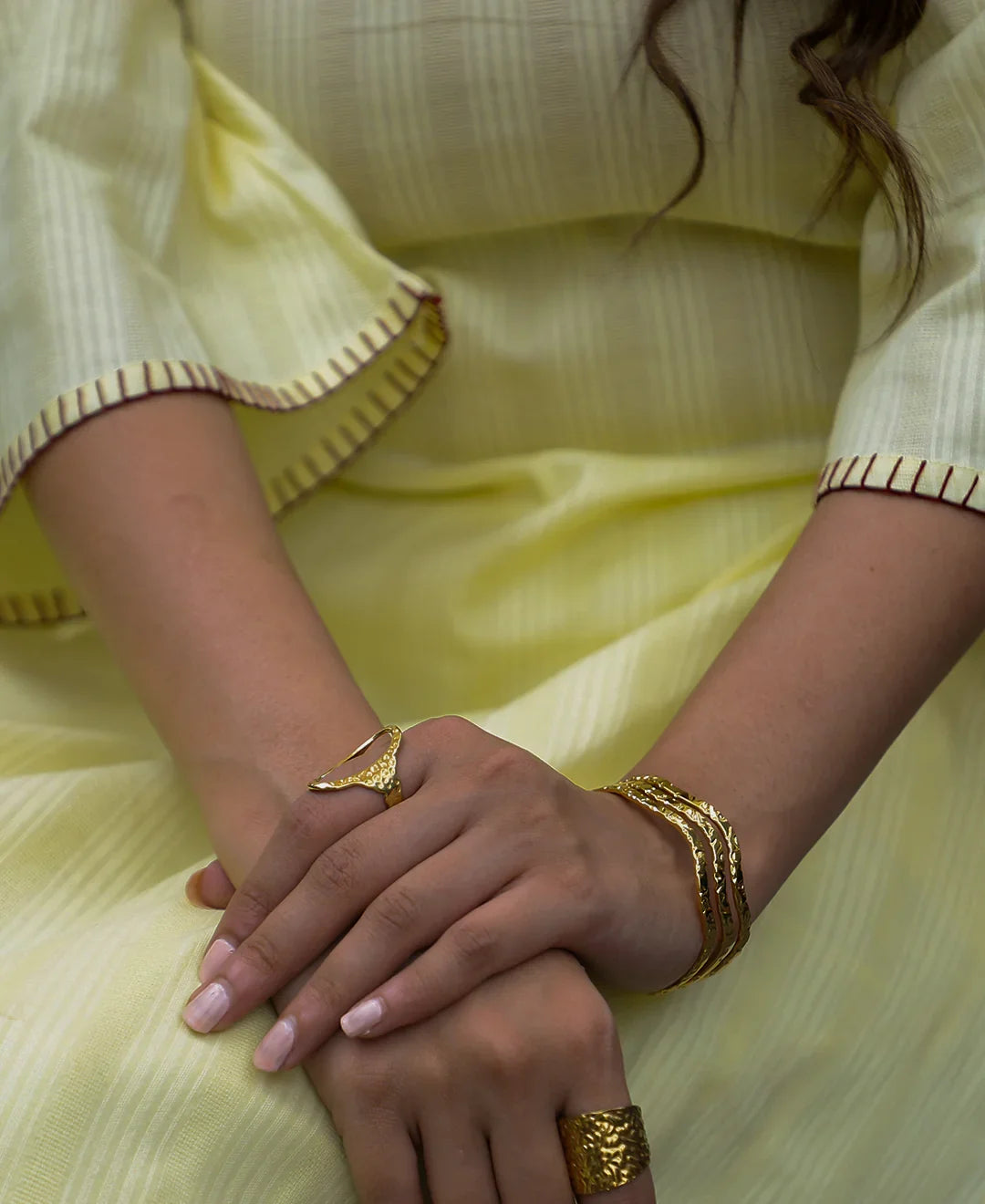 The Blanket Edge High Slit Straight Kurta