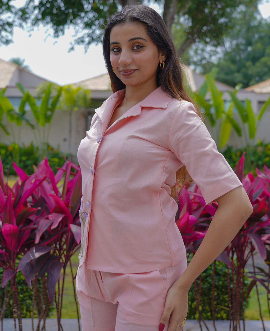The Tulip Bunch Co-Ord Set – Organic Cotton Matching Top & Bottom