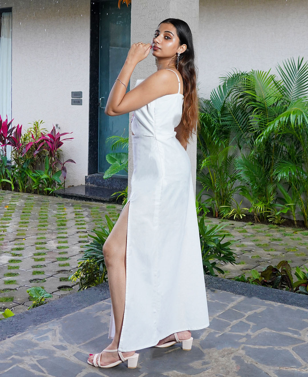 The Butterfly Bridge Organic Cotton Long Dress