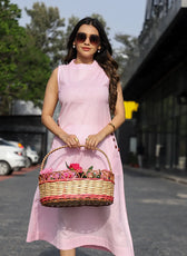 Relaxed Fit A-Line Dress