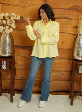 Cambridge Cotton Ruffled Shirt