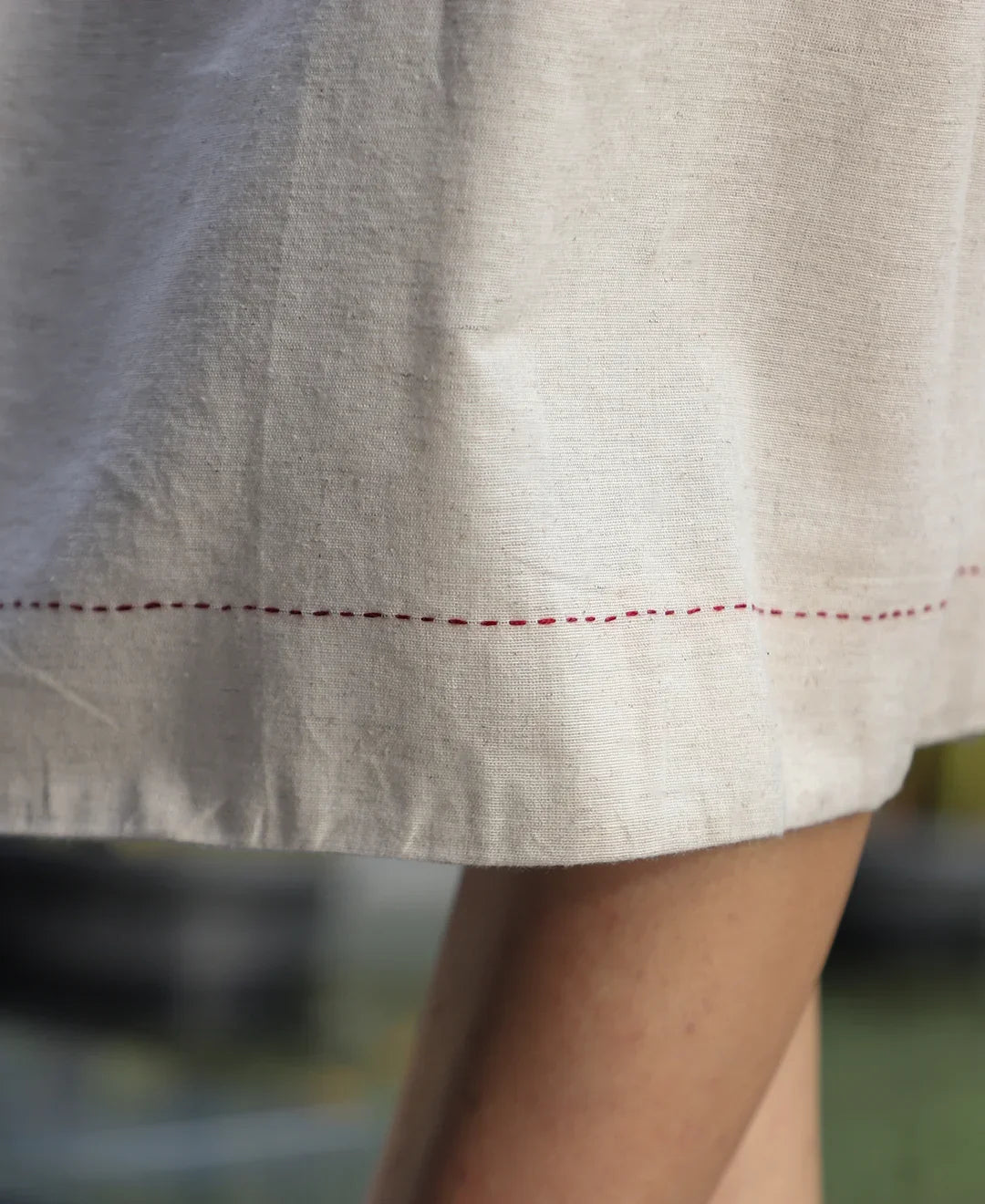 The Kantha stich A-line Dress