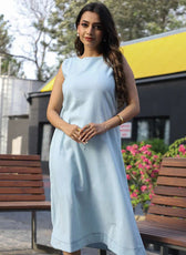 The Kantha stich A-line Dress