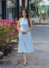 The Kantha stich A-line Dress