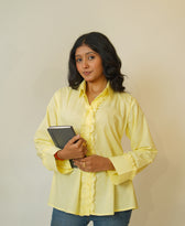 The Ruffle Affair (Cambridge Cotton Ruffled Detailing on Front & Cuff Shirt)