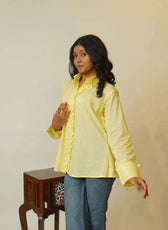 Cambridge Cotton Ruffled Shirt