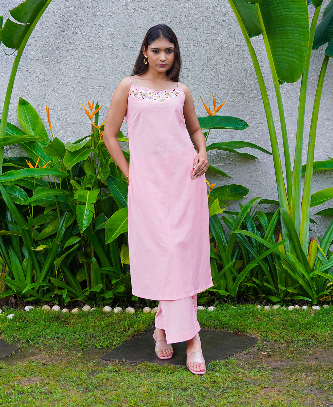 The Blooming Cham Kurta Set – Organic Cotton Kurta for Women