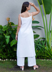 The Blooming Cham Kurta Set – Organic Cotton Kurta for Women