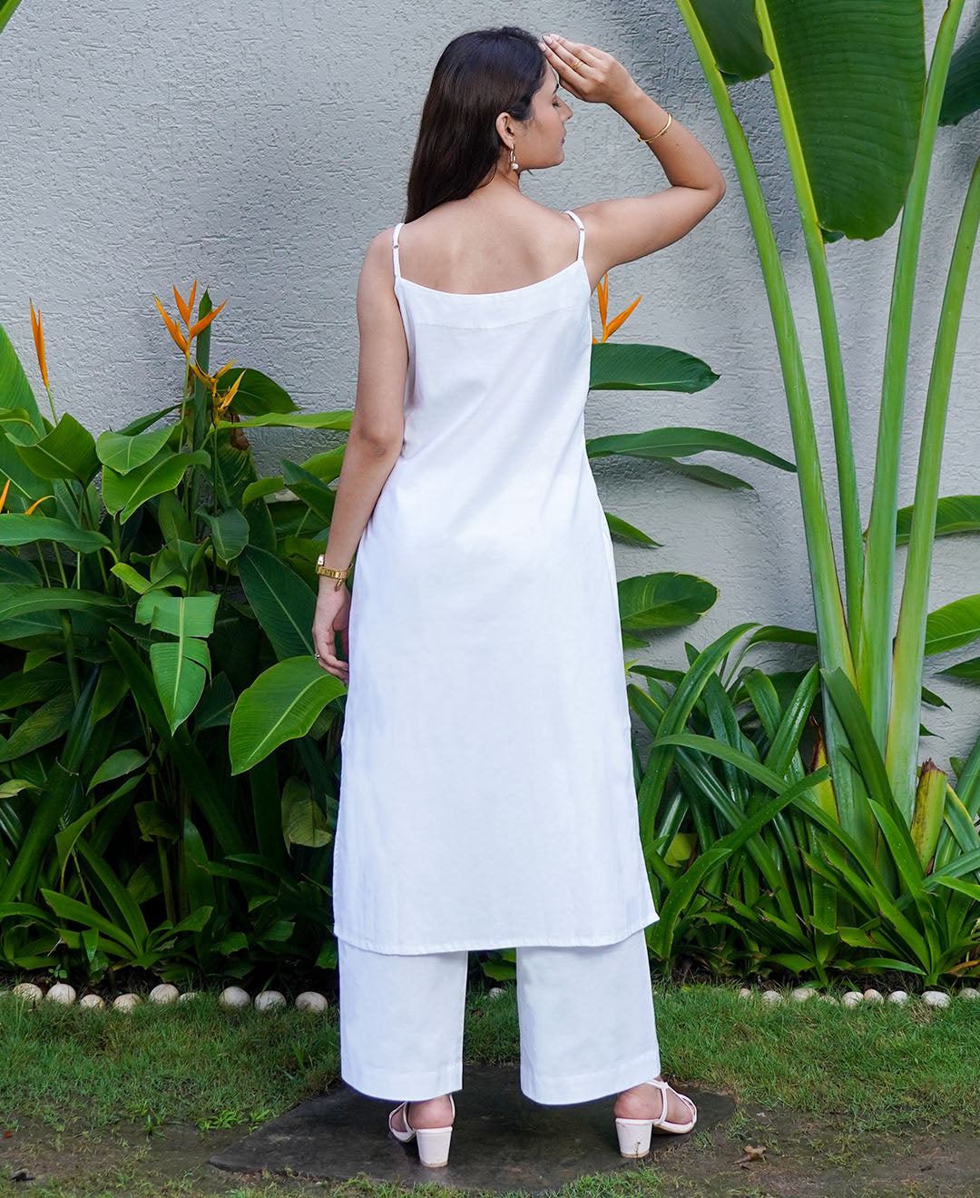 The Blooming Cham Kurta Set – Organic Cotton Kurta for Women