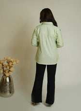 The Princess Cut – Organic Cotton Shirt with Apple Shape Fit