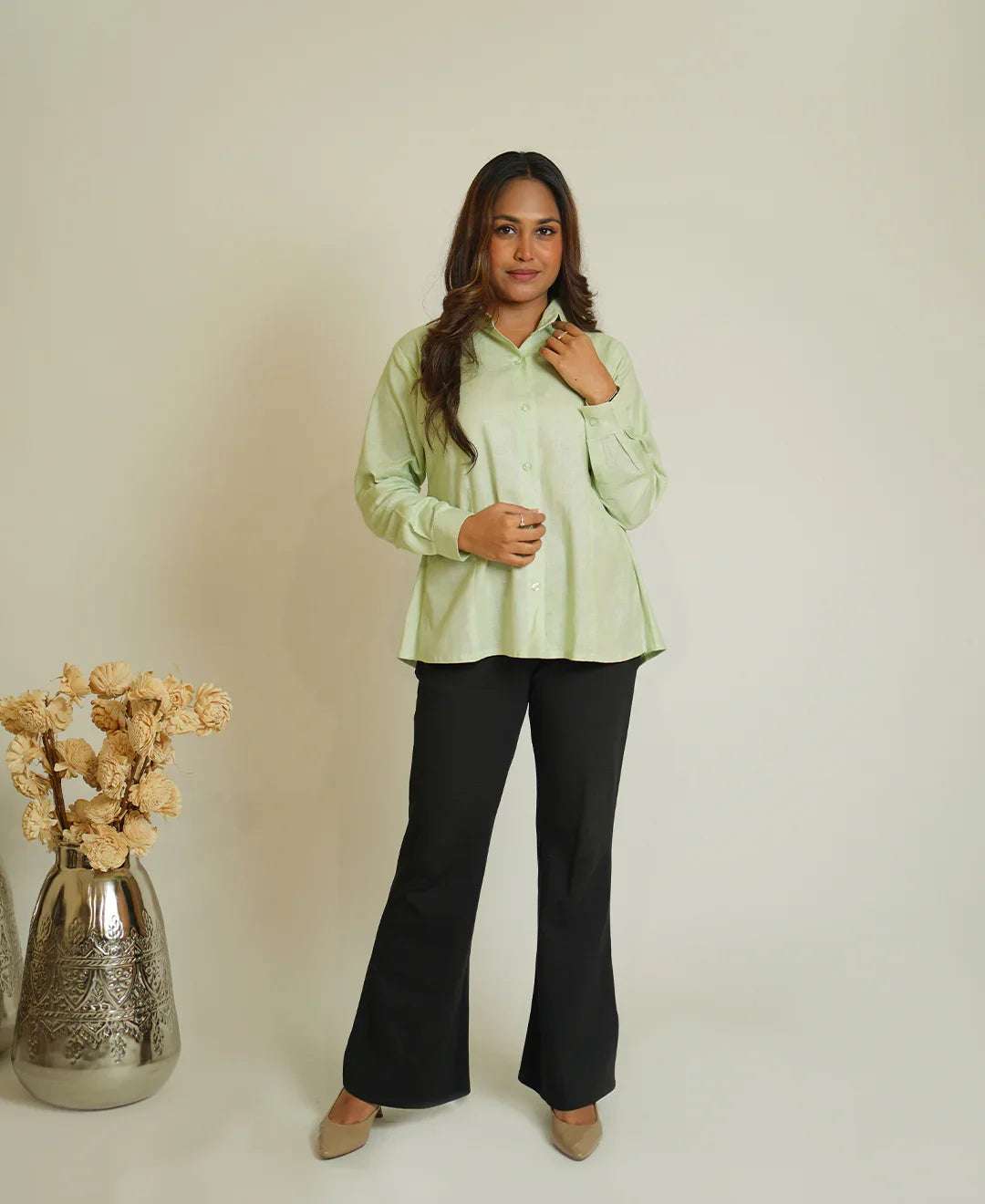 The Princess Cut (Organic Cotton Princess Cut Shirt with Apple Shape)