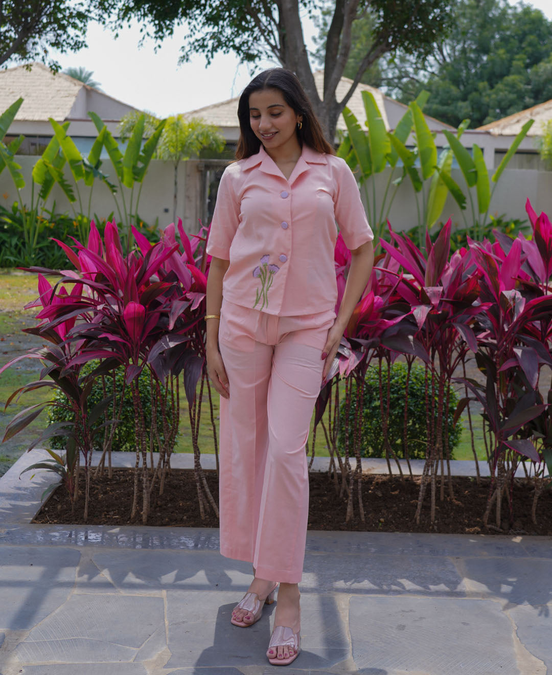 The Tulip Bunch Co-Ord Set – Organic Cotton Matching Top & Bottom