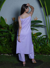 The Blooming Cham Kurta Set – Organic Cotton Kurta for Women