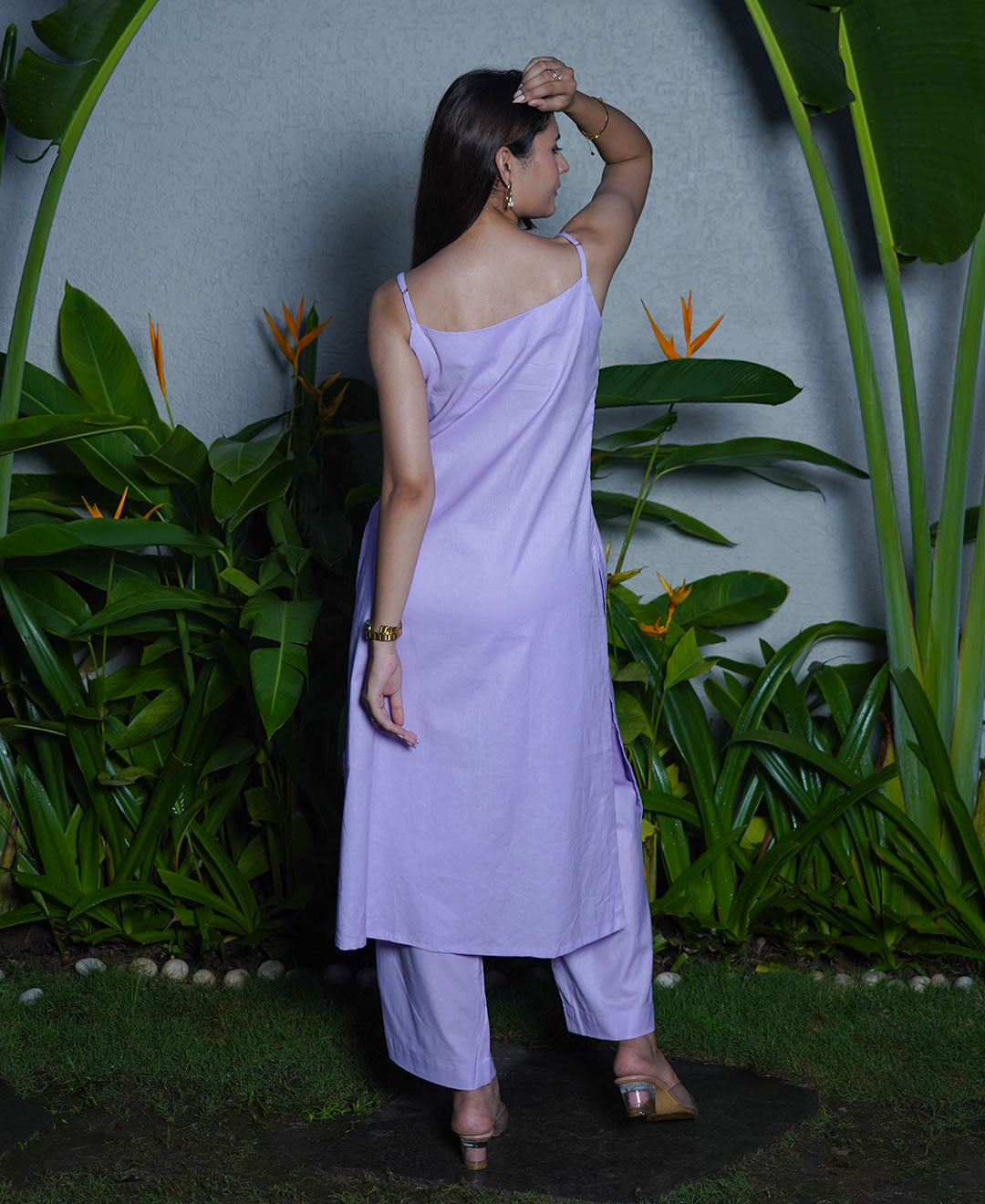 The Blooming Cham Kurta Set – Organic Cotton Kurta for Women
