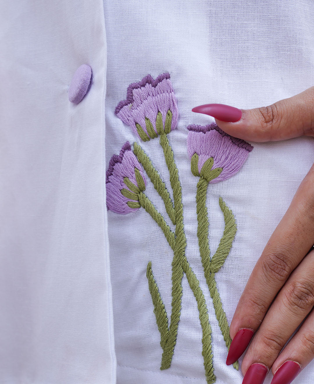 The Tulip Bunch Co-Ord Set – Organic Cotton Matching Top & Bottom