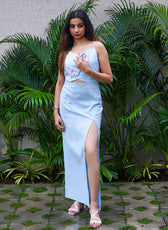 The Butterfly Bridge Organic Cotton Long Dress