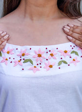 The Blooming Cham Kurta Set – Organic Cotton Kurta for Women