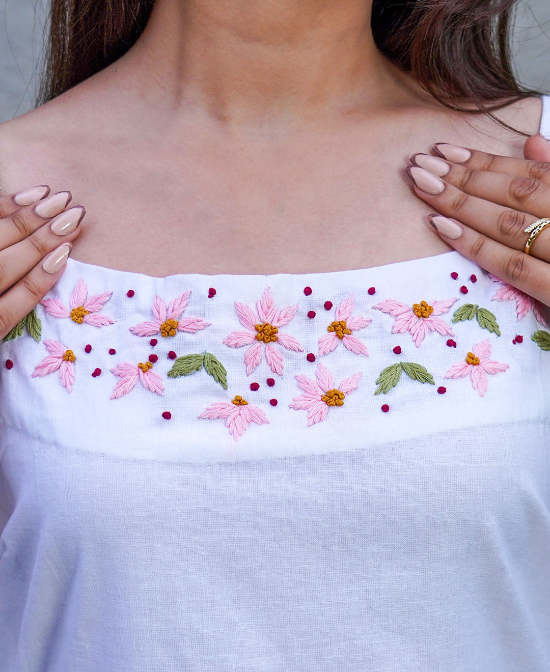 The Blooming Cham Kurta Set – Organic Cotton Kurta for Women
