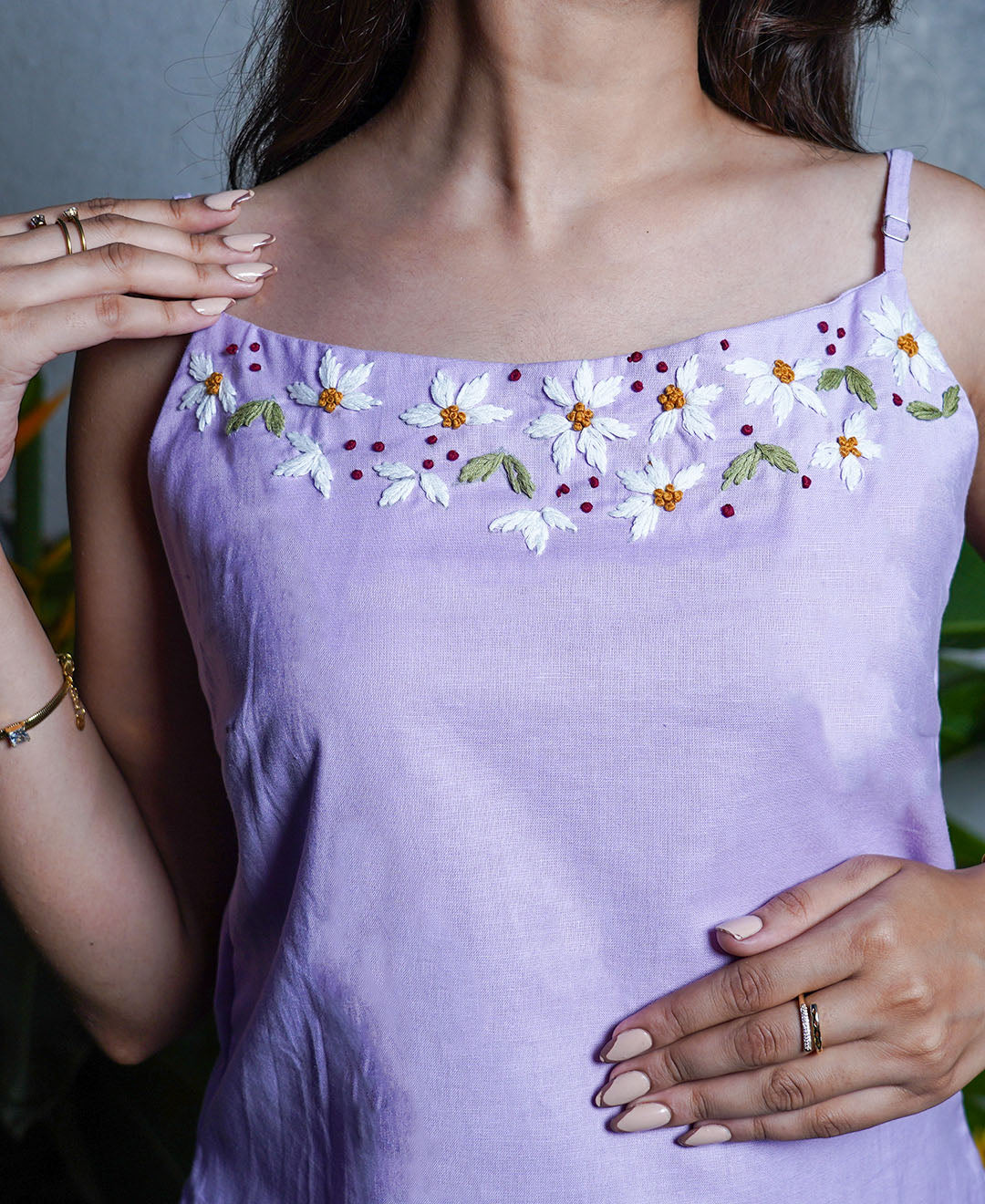 The Blooming Cham Kurta Set – Organic Cotton Kurta for Women