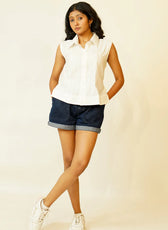 The Bare Basic – Women’s Self-Line Cotton Shirt