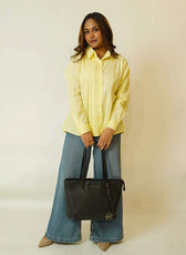 The Pinned Classic (Cambridge Cotton Based Pintucks or Front & Sleeveless Shirt)