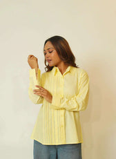 The Pinned Classic (Cambridge Cotton Based Pintucks or Front & Sleeveless Shirt)