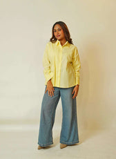 The Pinned Classic (Cambridge Cotton Based Pintucks or Front & Sleeveless Shirt)