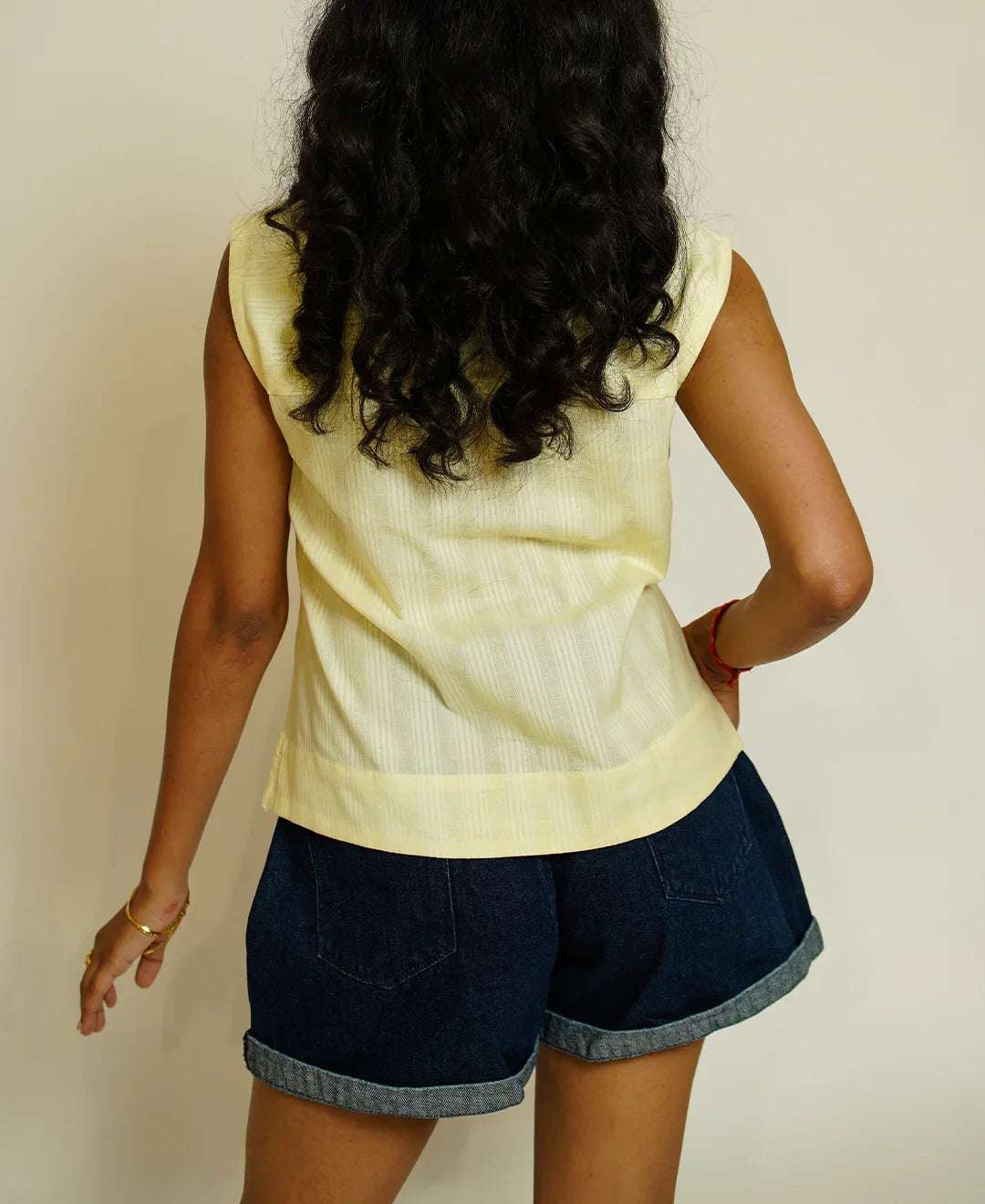 The Bare Basic – Women’s Self-Line Cotton Shirt