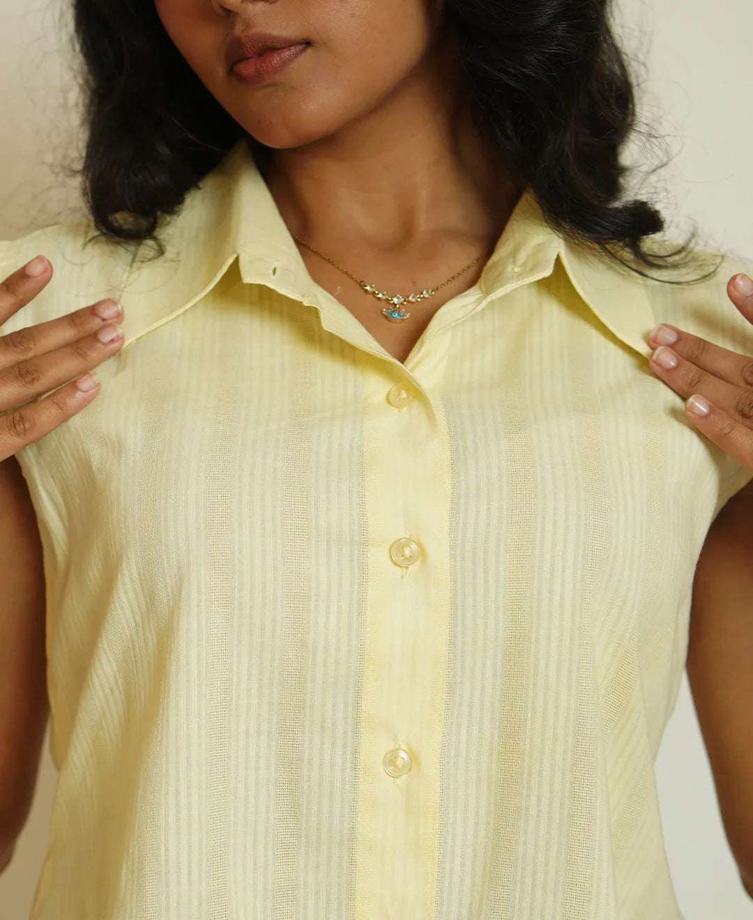 The Bare Basic – Women’s Self-Line Cotton Shirt