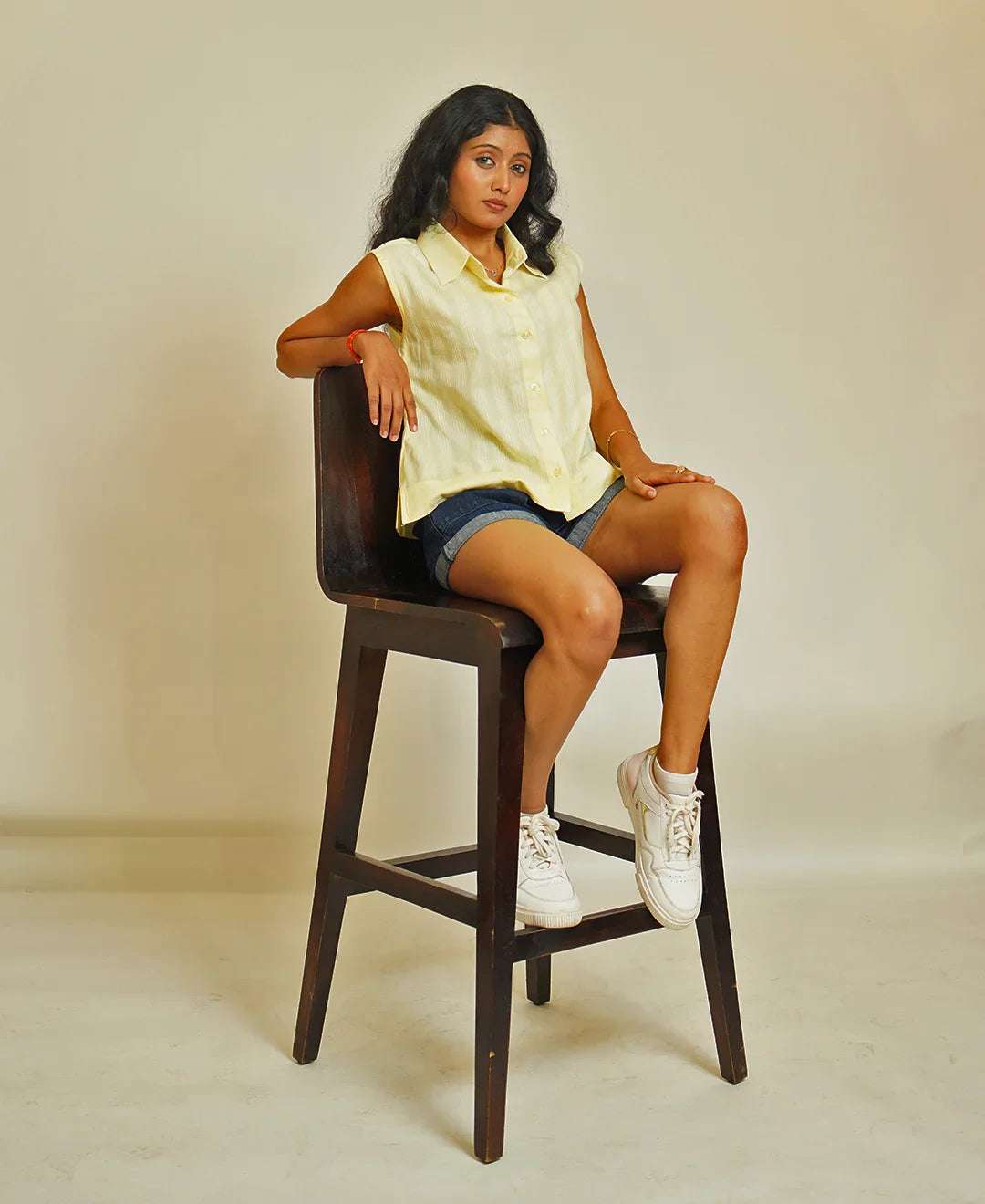 The Bare Basic – Women’s Self-Line Cotton Shirt