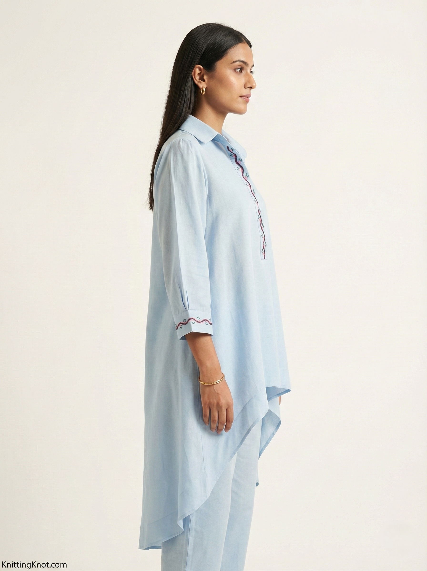 Sea Cut Kurta Set