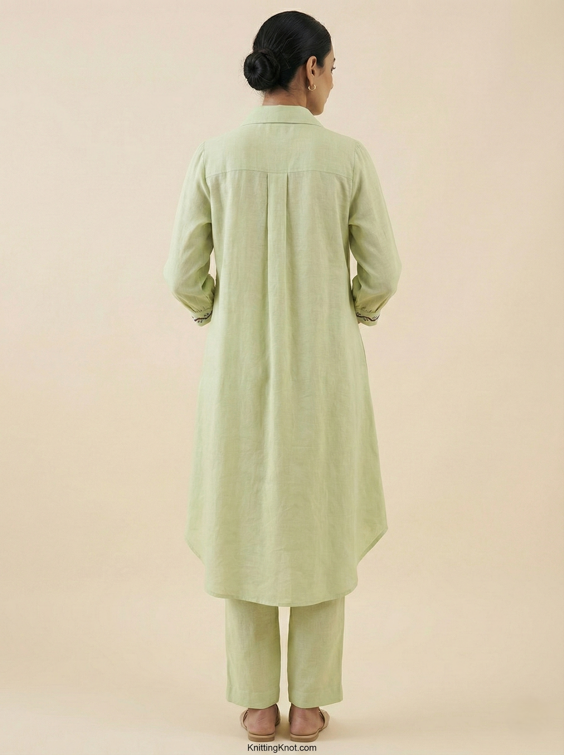 Sea Cut Kurta Set