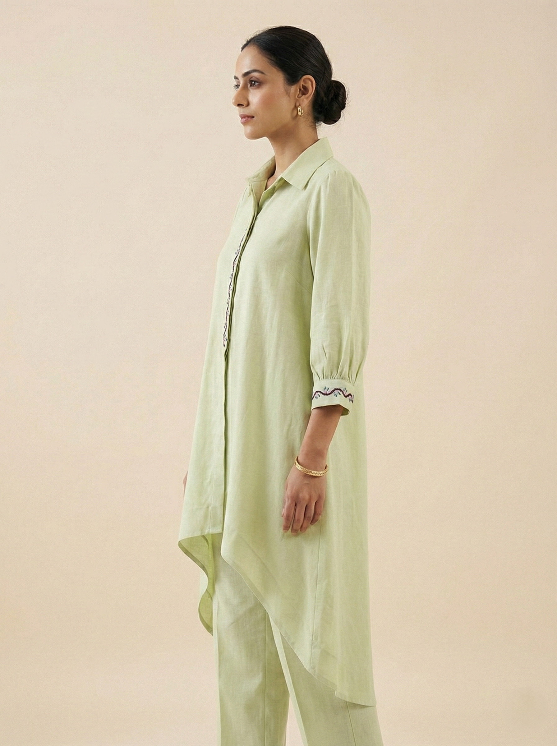 Sea Cut Kurta Set