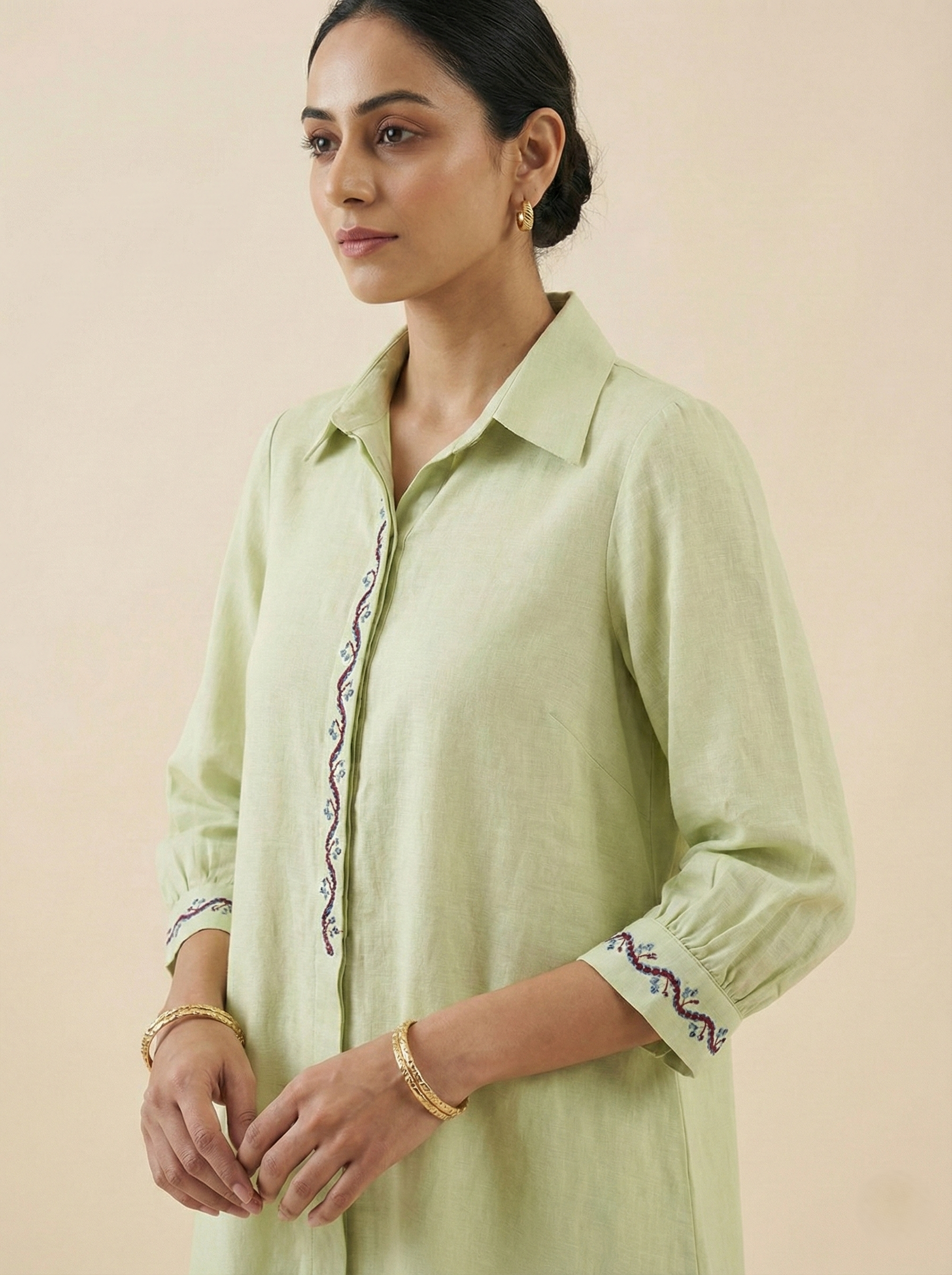 Sea Cut Kurta Set