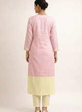 Melon Yellow Kurta