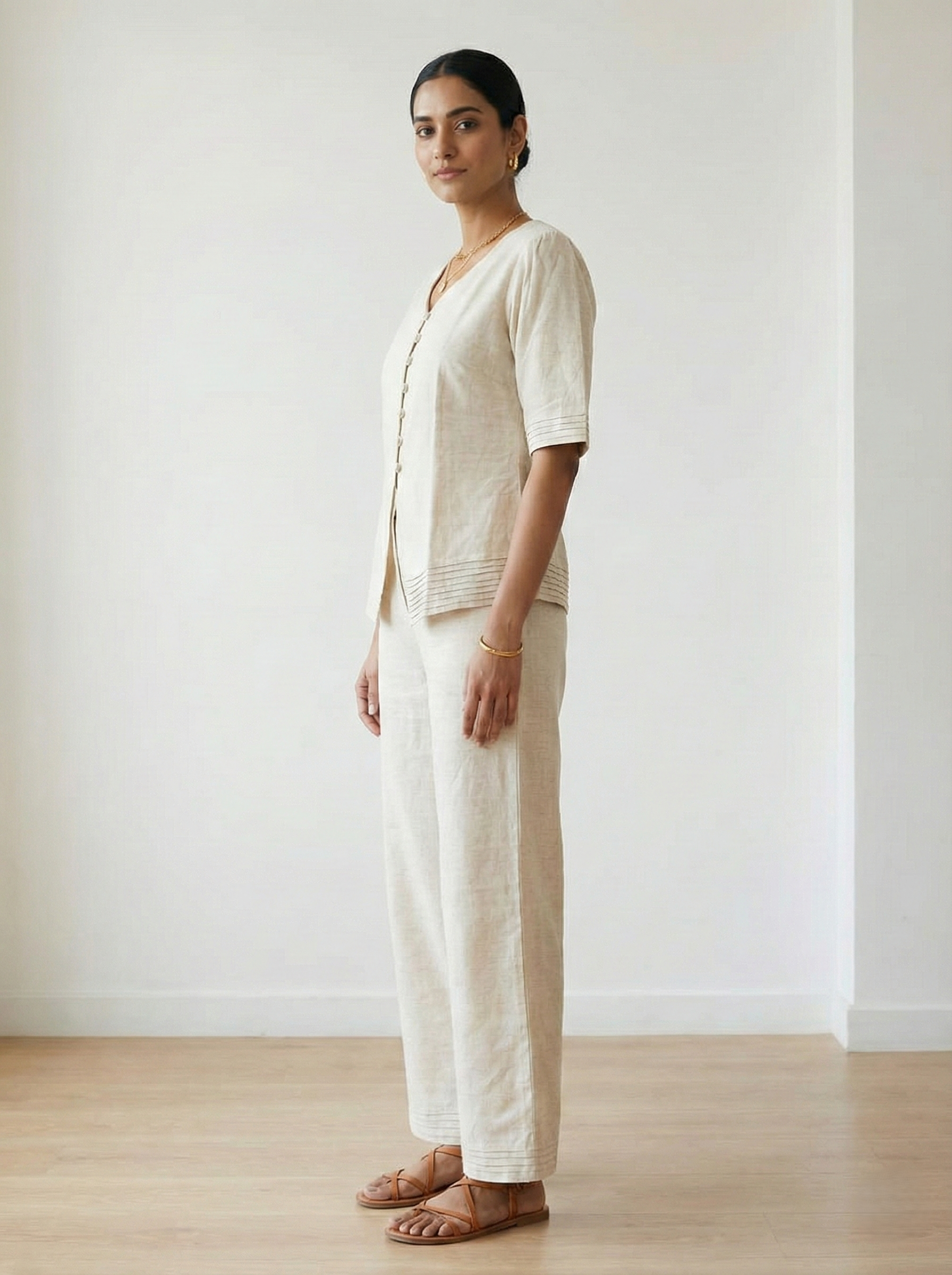 Pleated Cord Set