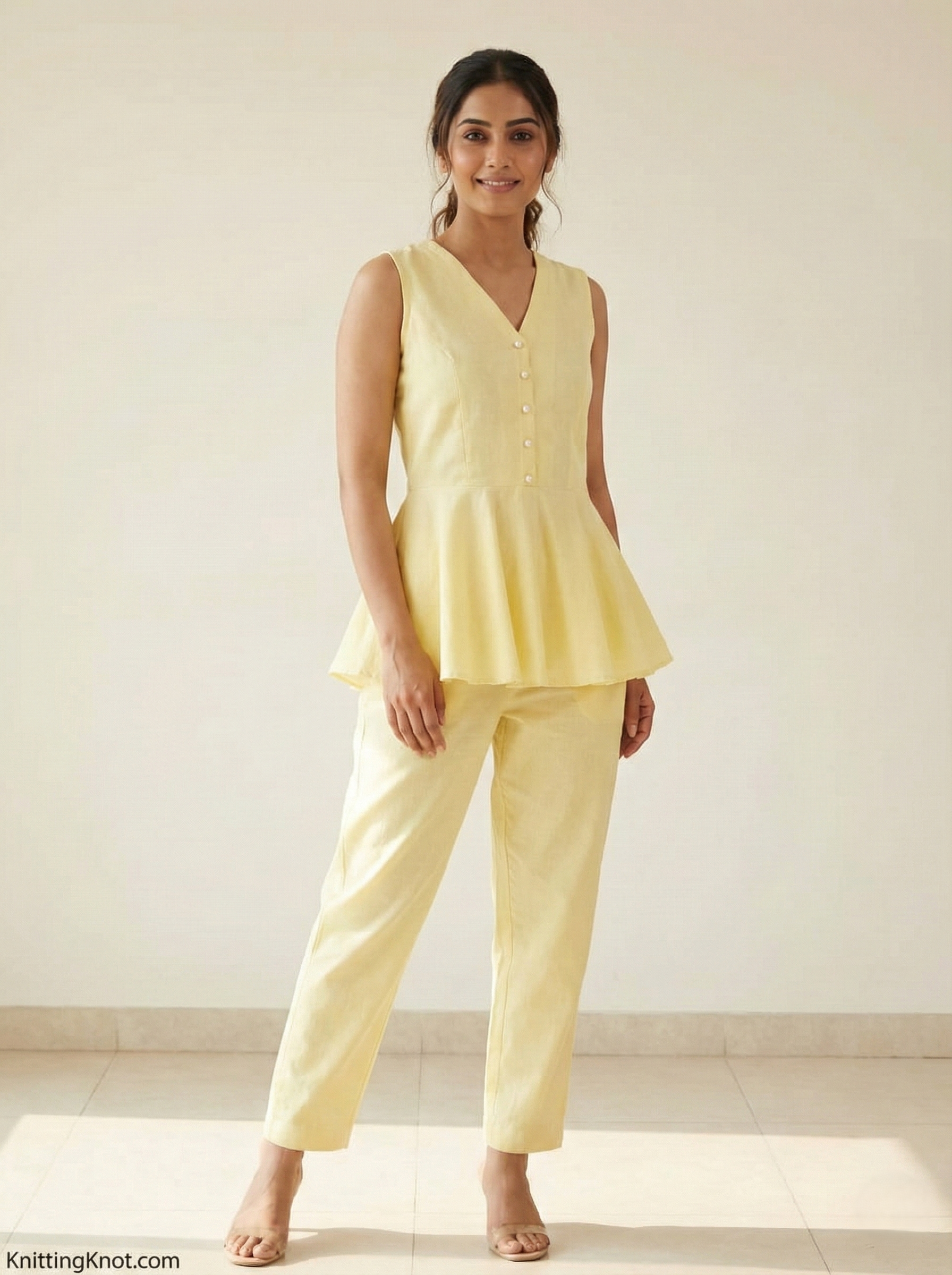 Pearly Flaunce Cord Set