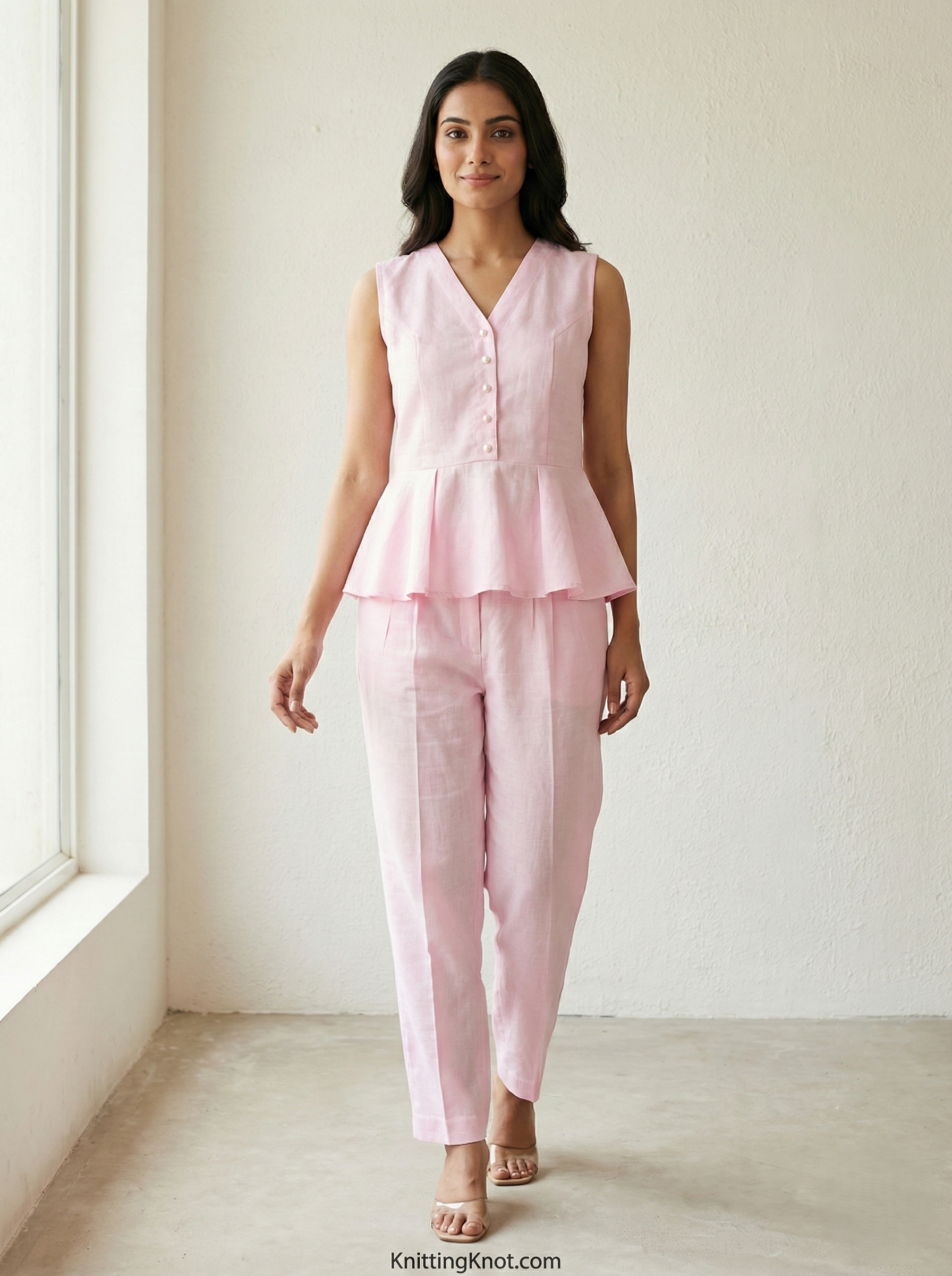 Pearly Flaunce Cord Set