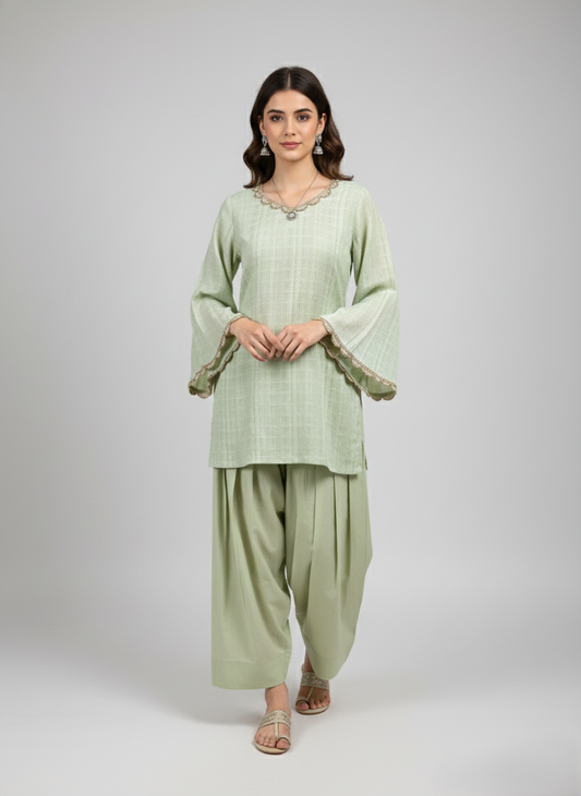 Pearly Farsi SKurta Set