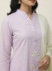 Lilac Bloom Kurta